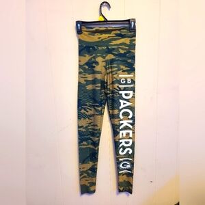 NFL Green Bay packer camo leggings